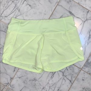 Lululemon women’s 3 inch shorts, size 4